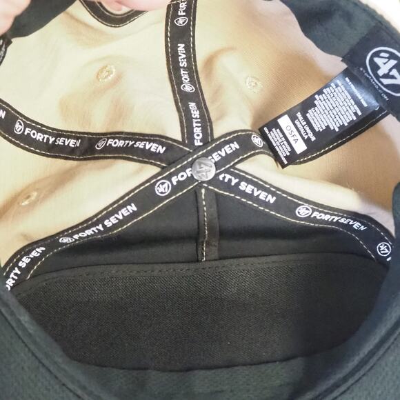 Men's Baltimore Orioles '47 Hat Khaki Oxford Tech Hitch Snapback Cap OSFM - Picture 9 of 10